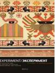 Experiment-a Journal Of Russian Culture期刊