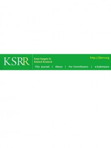 Knee Surgery & Related Research期刊