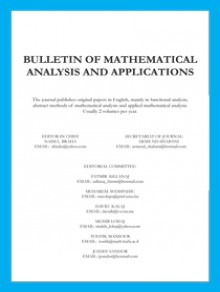 Bulletin Of Mathematical Analysis And Applications期刊