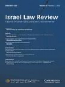 Israel Law Review期刊