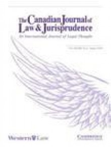 Canadian Journal Of Law And Jurisprudence期刊