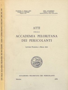 Atti Accademia Peloritana Dei Pericolanti-classe Di Scienze Fisiche Matematiche期刊