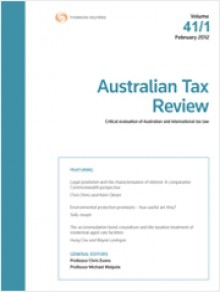 Australian Tax Review期刊