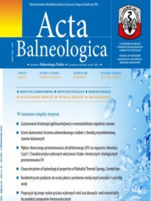 Acta Balneologica期刊