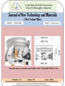 Journal Of New Technology And Materials期刊