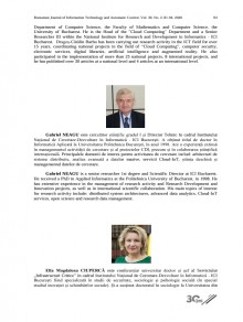 Romanian Journal Of Information Technology And Automatic Control-revista Romana期刊